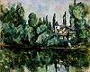 Bord de Marne de Cézanne